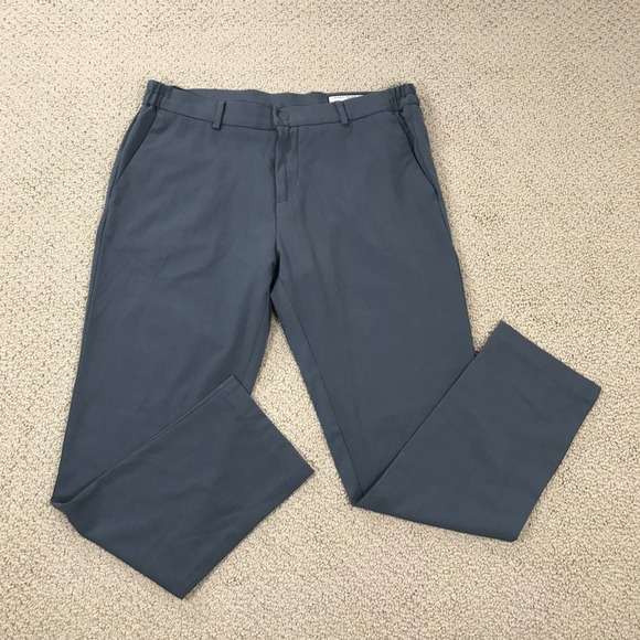 Rare Rabbit Other - Rare Rabbit Travellers Basic Travel-2 Blue Grey Stretch Trousers Mens Size 34